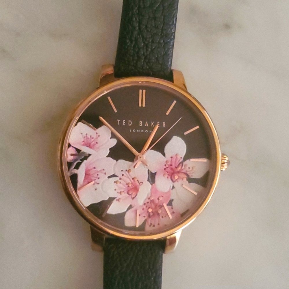 Ted Baker Rose Gold Cherry Blossom Watch